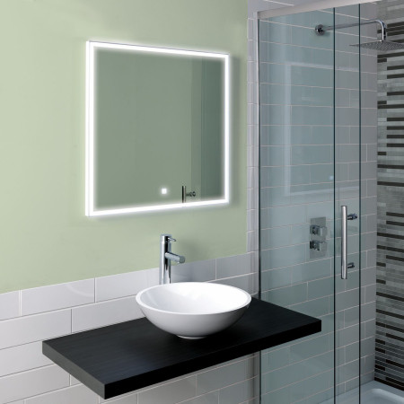 Eastbrook Esk 600 x 700mm LED Bathroom Mirror