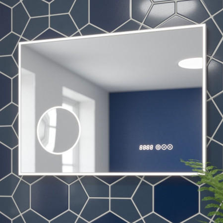 Eastbrook Fabriano 700 x 500mm LED Portrait Bathroom Mirror