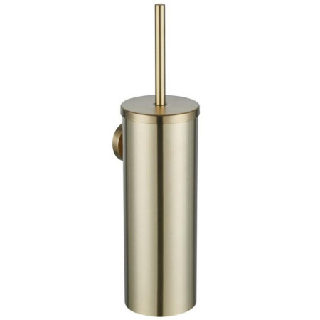 Eastbrook Genoa Brushed Brass Metal Toilet Brush Holder