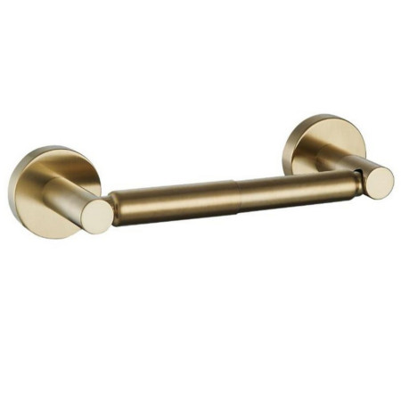 Eastbrook Genoa Brushed Brass Spindle Toilet Roll Holder