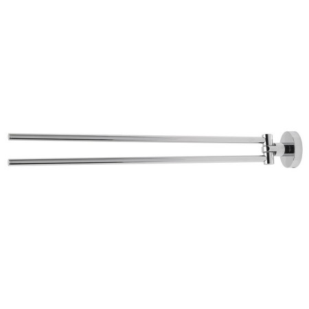 Eastbrook Genoa Chrome 420mm Double Split Towel Rail