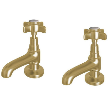 Eastbrook Haymarket Brushed Brass Bath Taps