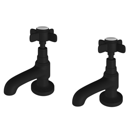 Eastbrook Haymarket Matt Black Bath Taps