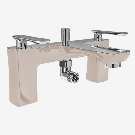Eastbrook Helston Gloss Cappuccino Bath Shower Mixer