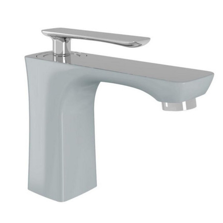 Eastbrook Helston Gloss Grey Basin Mixer with Waste