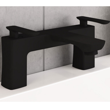 Eastbrook Helston Matt Black Bath Filler