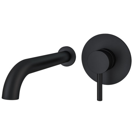 Eastbrook Heyford Black Wall Mounted Bath Tap