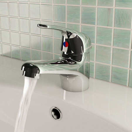Eastbrook Isbourne Chrome Basin Mixer with Waste