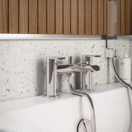 Eastbrook Lyneham Chrome Bath Shower Mixer