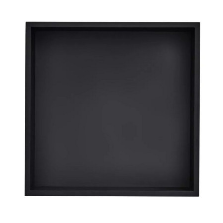 Eastbrook Matt Black 300 x 300mm Shower Niche