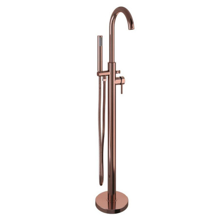 Eastbrook Meriden Brushed Bronze Freestanding Bath Shower Mixer