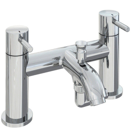 98.2024 Eastbrook Meriden Chrome Bath Shower Mixer Tap Cut Out