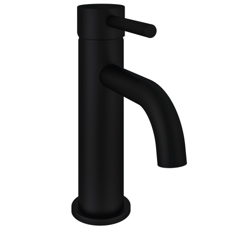 Eastbrook Meriden Matt Black Basin Mixer with Waste