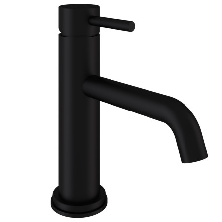 Eastbrook Meriden Matt Black Mini Basin Mixer with Waste