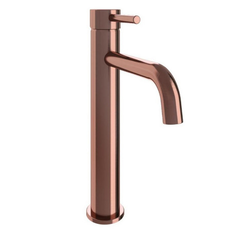 Eastbrook Meriden Tall Brushed Bronze Basin Mixer with Waste
