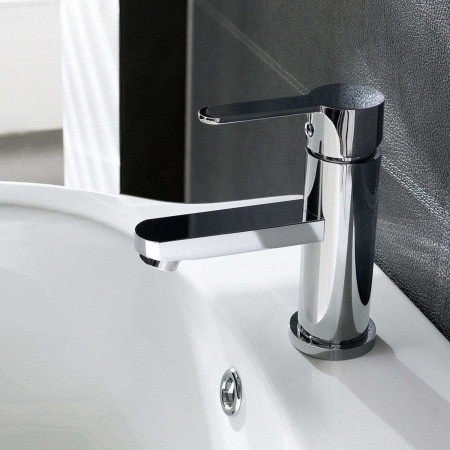 Eastbrook Prado 800 Chrome Basin Mixer with Waste