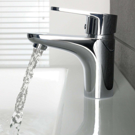 56.2078 Eastbrook Prestwood Chrome Basin Mixer with Waste