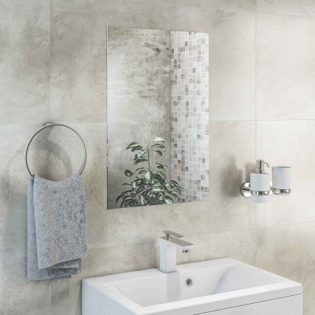 Eastbrook Ravini 400 x 600mm One Door Mirror Cabinet