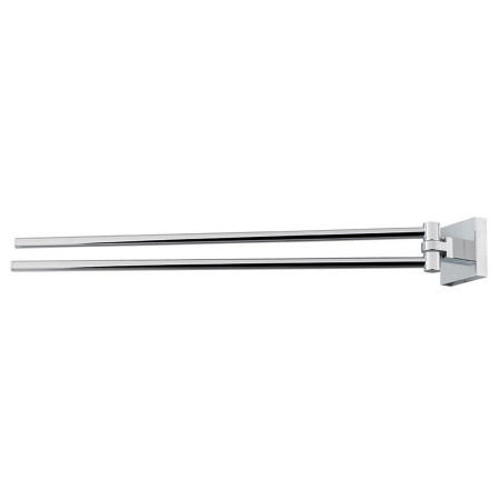 Eastbrook Rimini Chrome Double Split Towel Rail