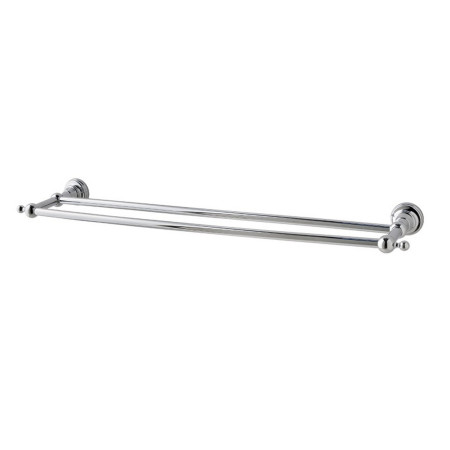 Eastbrook Rockingham Chrome Double Towel Rail