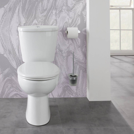 52.023 Eastbrook Salerno Chrome Toilet Roll Holder Lifestyle