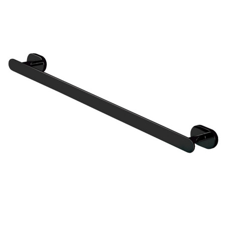 Eastbrook Salerno Matt Black Single Towel Rail