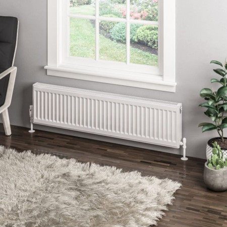 Eastbrook Type 11 300 x 1200mm Compact Panel Radiator Gloss White