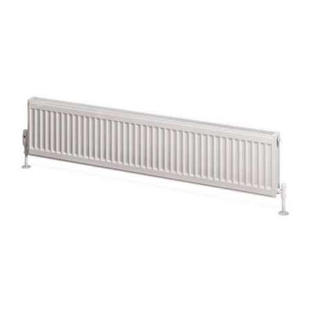 25.0016 Eastbrook Type 11 300 x 1400mm Compact Panel Radiator Gloss White Cut Out