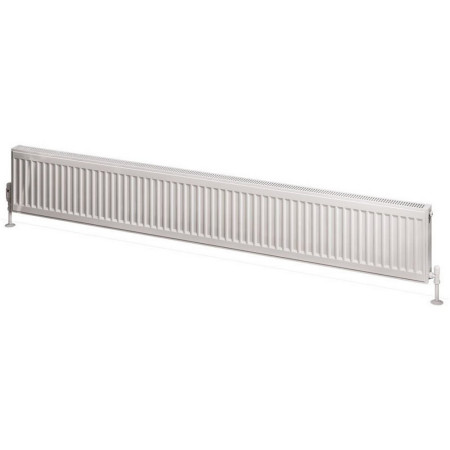 25.0018 Eastbrook Type 11 300 x 2000mm Compact Panel Radiator Gloss White Cut Out