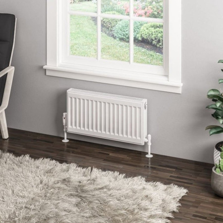 Eastbrook Type 11 300 x 600mm Compact Panel Radiator Gloss White