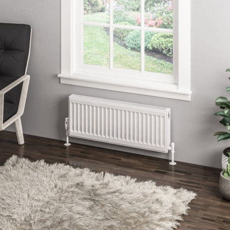 Eastbrook Type 11 300 x 800mm Compact Panel Radiator Gloss White