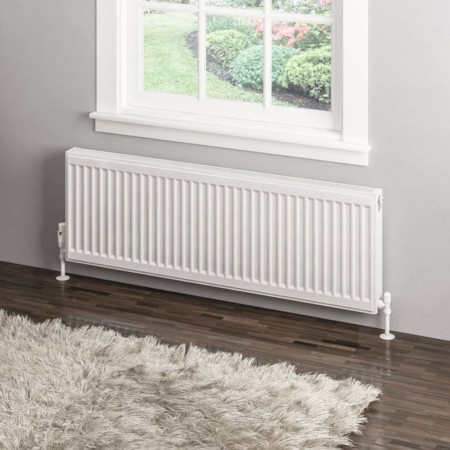 Eastbrook Type 11 400 x 1200mm Compact Panel Radiator Gloss White