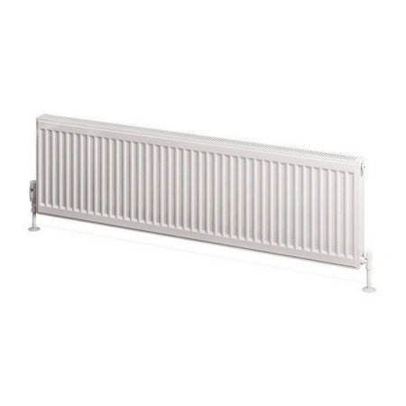 25.0028 Eastbrook Type 11 400 x 1400mm Compact Panel Radiator Gloss White Cut Out