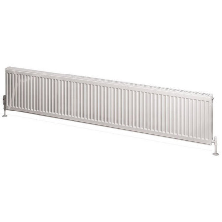 25.0031 Eastbrook Type 11 400 x 2000mm Compact Panel Radiator Gloss White Cut Out