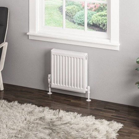 Eastbrook Type 11 400 x 400mm Compact Panel Radiator Gloss White