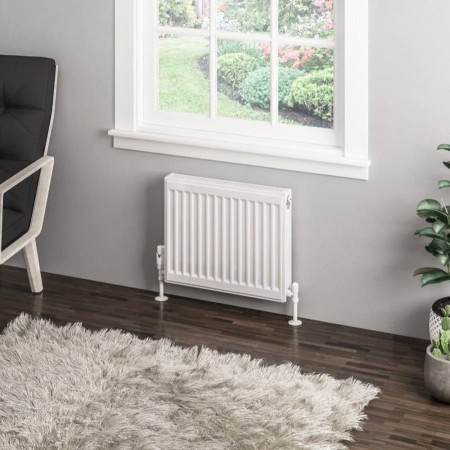 Eastbrook Type 11 400 x 500mm Compact Panel Radiator Gloss White