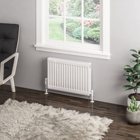 Eastbrook Type 11 400 x 600mm Compact Panel Radiator Gloss White