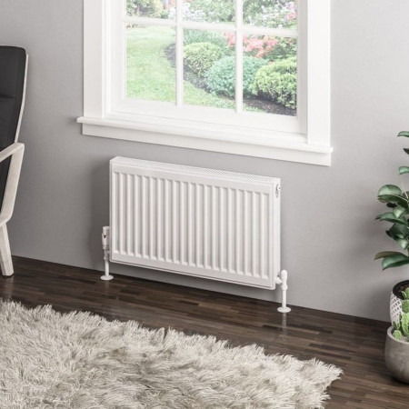 Eastbrook Type 11 400 x 700mm Compact Panel Radiator Gloss White