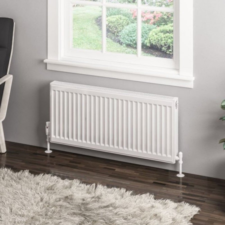 Eastbrook Type 11 400 x 900mm Compact Panel Radiator Gloss White