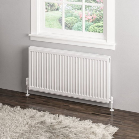 Eastbrook Type 11 500 x 1000mm Compact Panel Radiator Gloss White
