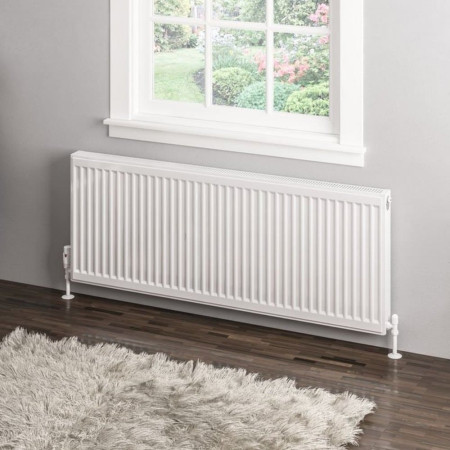 Eastbrook Type 11 500 x 1300mm Compact Panel Radiator Gloss White
