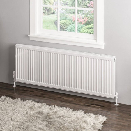 Eastbrook Type 11 500 x 1400mm Compact Panel Radiator Gloss White
