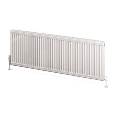25.0042 Eastbrook Type 11 500 x 1400mm Compact Panel Radiator Gloss White Cut Out
