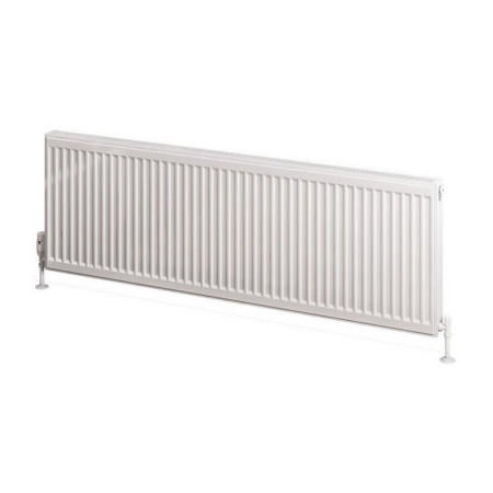 25.0043 Eastbrook Type 11 500 x 1500mm Compact Panel Radiator Gloss White Cut Out