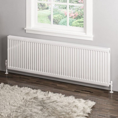 Eastbrook Type 11 500 x 1600mm Compact Panel Radiator Gloss White