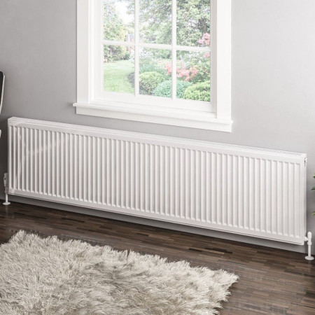 Eastbrook Type 11 500 x 2000mm Compact Panel Radiator Gloss White