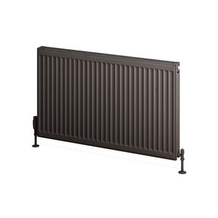 25.0122 Eastbrook Type 21 600 x 1000mm Compact Panel Radiator Matt Anthracite Cutout