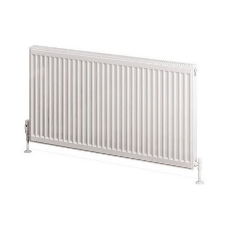25.0054 Eastbrook Type 11 600 x 1100mm Compact Panel Radiator Gloss White Cut Out