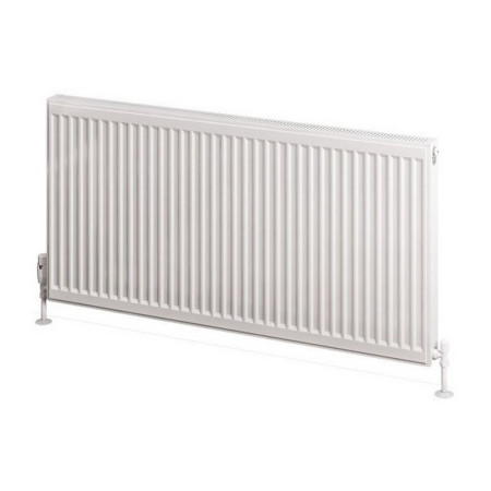 25.0055 Eastbrook Type 11 600 x 1200mm Compact Panel Radiator Gloss White Cut Out
