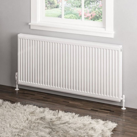 Eastbrook Type 11 600 x 1300mm Compact Panel Radiator Gloss White